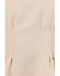 Short Sleeve Pleated Waist Blouse