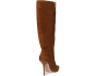 Lovienn Pointed Toe Wide Calf Knee Boots