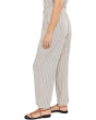 Petite Lenox Wide Leg Striped Linen Pants