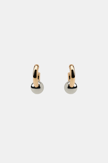 Zara СЕРЬГИ-КОЛЬЦА С ПОДВЕСКАМИ 516170831-881-3