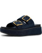 FitFlop Женские джинсовые слипоны с пряжкой Gen FF Max и двумя планками