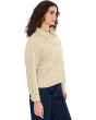 Long Sleeve Button-Down Tweed Jacket
