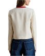 Petite Two-Tone Linen-Blend Twill Blazer