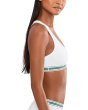 Contrast Band Stretch Cotton Bralette