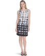 Scuba Sleeveless Printed Sheath