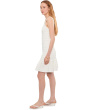 Pointelle Square Neck Sleeveless Dress