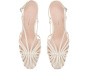Priscilla Lattice Slingback Mid Heel Sandals