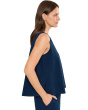 Garment Dyed Terry Crew Neck Tank