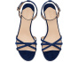 Kendyl Kitten-Heels Suede Sandals