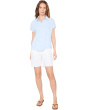 Ex-Boyfriend Mid-Rise Slouchy Shorts in White