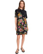 The Janie Favorite Polo Swing Dress- Orlaya Black