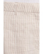 Striped Organic Linen Sheen High Waisted Full Length Trousers