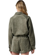 Desert Sage Faux Suede Jacket