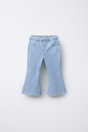 Zara РАСКЛЕШЕННЫЕ ДЖИНСОВЫЕ ЛЕГГИНСЫ 502976862-406-18