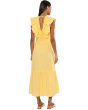 Ruffle Front Maxi Dress