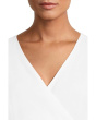 Coastalina Sleeveless Wrap Midi Dress