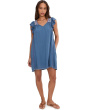 Flutter Sleeve V-Neck Woven Dress