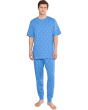 Printed Enzyme Short Sleeve Crew