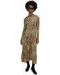 Long Sleeve Flared Dress