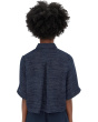 Petite Linen Gauze Strata Classic Collar Shirt