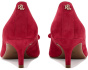 Adrienne Bow-Trim Suede Pumps