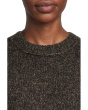 Short Sleeve Marled Pullover