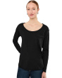 Long Sleeve Shirttail Pocket Tee