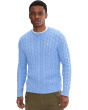 Cable-Knit Cotton Sweater