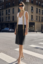 Zara ТОП С V-ОБРАЗНЫМ ВЫРЕЗОМ И РЕБРИСТЫМ РИСУНКОМ 537507744-250-2