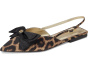 Brit Leopard Bow Slingback