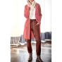 Rick Cardona Дизайнерское вязаное пальто m. Шерсть, фламинго