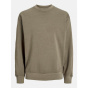 Jack and Jones Мужская выцветшая толстовка с круглым вырезом от пота