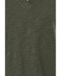 Short Sleeve V-Neck Boxy Tee
