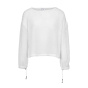 Designer-Netz-Sweatshirt, wei_