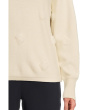 On the Dot - Long Sleeve Crew Neck Sweater with Fuzzy Dots