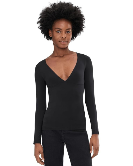 Free People Женское платье с двумя круглыми рукавами и длинным рукавом