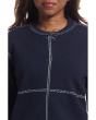 Stitch Perfect - Snap Closure Bomber Style Sweater