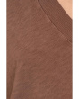 Harlan Cropped V-Neck Tee