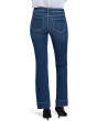 Petite Barbara Bootcut Rounded Utility Pocket Jeans in Dark Loire