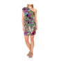 Druckkleid, bunt