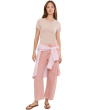 Hattie High-Rise Crop Barrel in Sulfur Sparkling Rose