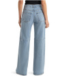 Jodi High-Rise Straight Leg Side Inset Bottom Piece