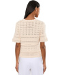 Multi Stitch Pointelle Sweater