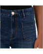 Meg High-rise Wide Leg With Patch Pockets Reg Hem In Contentment