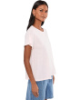 Organic Cotton Slubby Jersey Crew Neck Top