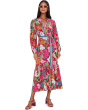Rayon Printed Midi Dress