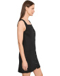 Posh Button Linen Dress