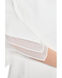 Knit Crepe Tiered Sleeve Dress