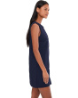 Button Front Sleeveless Dress