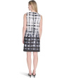Scuba Sleeveless Printed Sheath